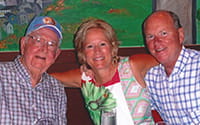 Mike and Mary McGraw with Mary’s father, Guy D. Randolph, Jr.
